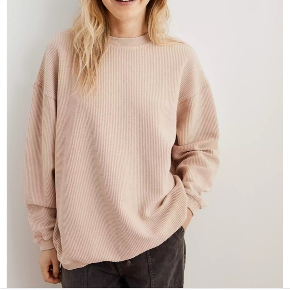 Corded Oversized Sweatshirt | Poshmark